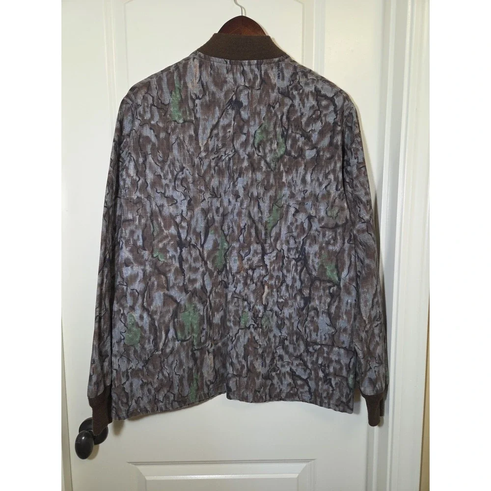 Vintage Liberty Hide N Pine Camouflage Zip Up Jacket‎ Size L